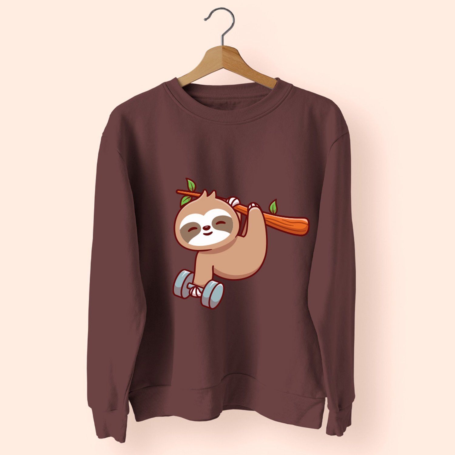 Gym Workout Sloths T-Shirt - Sweatshirt