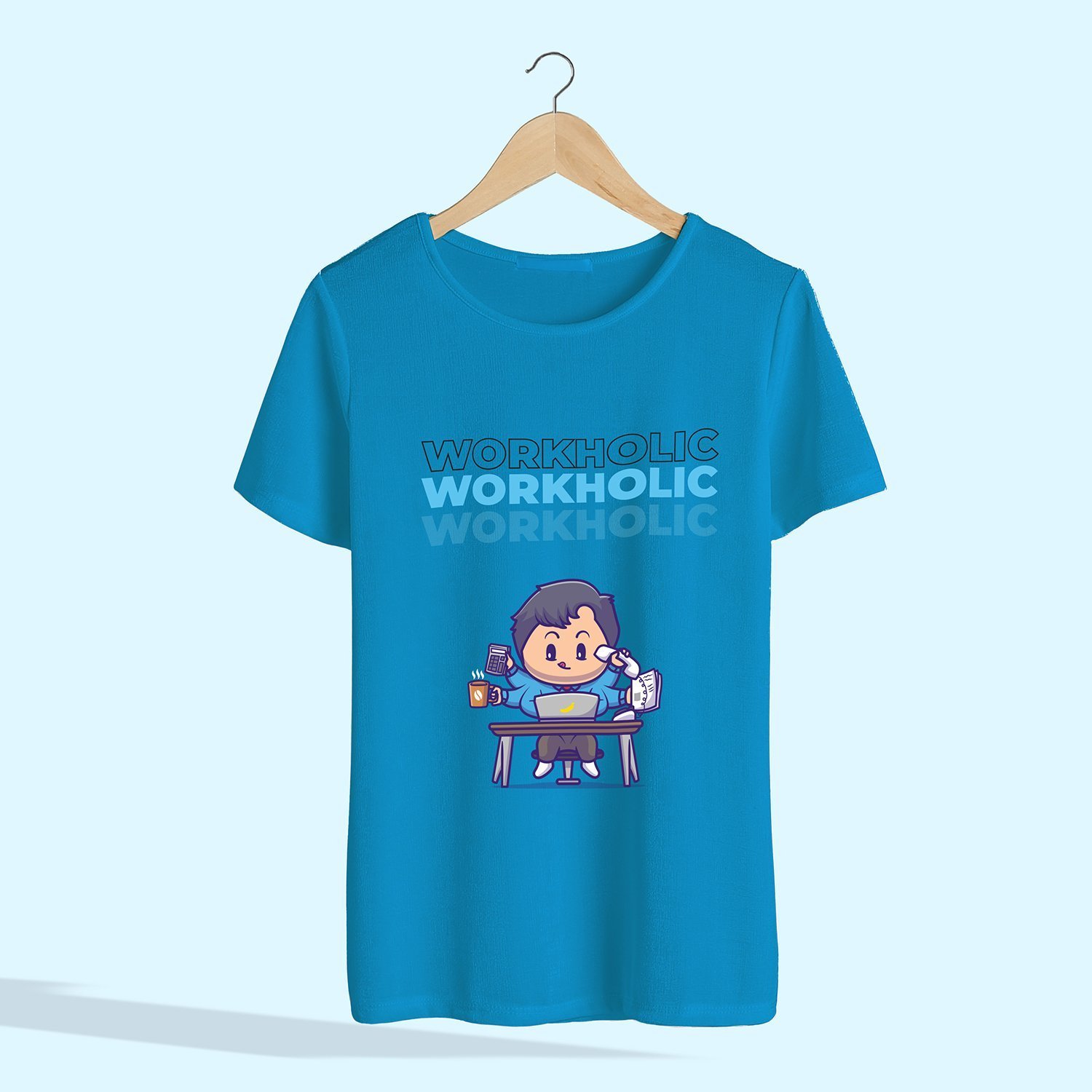 WorkHolic T-Shirt - Round Neck